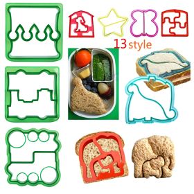 DIY Sandwich Toast Cookies Mold Cake Bread Biscuit Cutter Mould Decorating Tool (size: G)