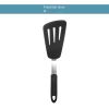 Japanese silica gel frying shovel frying egg shovel frying beef steak leaky shovel non stick pan is applicable to silica gel spatula kitchen tool colo