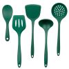 Silica gel spatula High temperature resistant silica gel kitchenware set Special silica gel spatula spoon for household frying pan