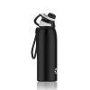 Healter 20oz Leakproof Free Drinking Water Bottle with Spout Lid for;  600ml Stainless Steel Sports Water Bottle for Fitness;  Gym and Outdoor Sports