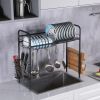 Stainless Steel Single Layer, Inner Length 90cm Kitchen Bowl Rack Shelf