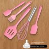 The manufacturer supplies silica gel kitchenware set; scraper; 5-piece baking tool set; pot; spatula; cooking spoon