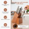 Daily Necessities Kitchen Knife Set Stainless Steel Knife Block Set