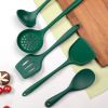 Silica gel spatula High temperature resistant silica gel kitchenware set Special silica gel spatula spoon for household frying pan