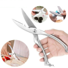 Multifunctional household stainless steel scissors