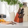 Daily Necessities Kitchen Knife Set Stainless Steel Knife Block Set