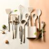 Stainless tube handle silicone insulated tail cover silicone kitchen set 12 pieces silicone spatula spoon 2021 new